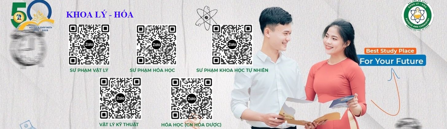 Thông tin tuyển sinh 2025 Khoa Lý – Hóa, Trường Đại học Sư Phạm – ĐHĐN
